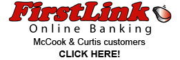 First Link Online Banking for First Central Bank Customers in McCook, Nebraska